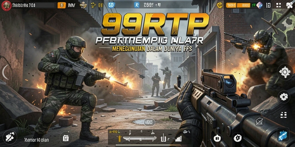 Gameplay menegangkan di 99RTP dengan aksi tembak-menembak yang intens.