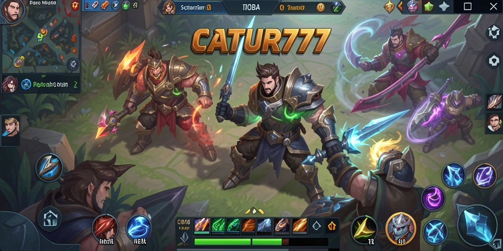Tampilan aksi seru di <strong>CATUR777</strong> dengan grafis yang memukau.