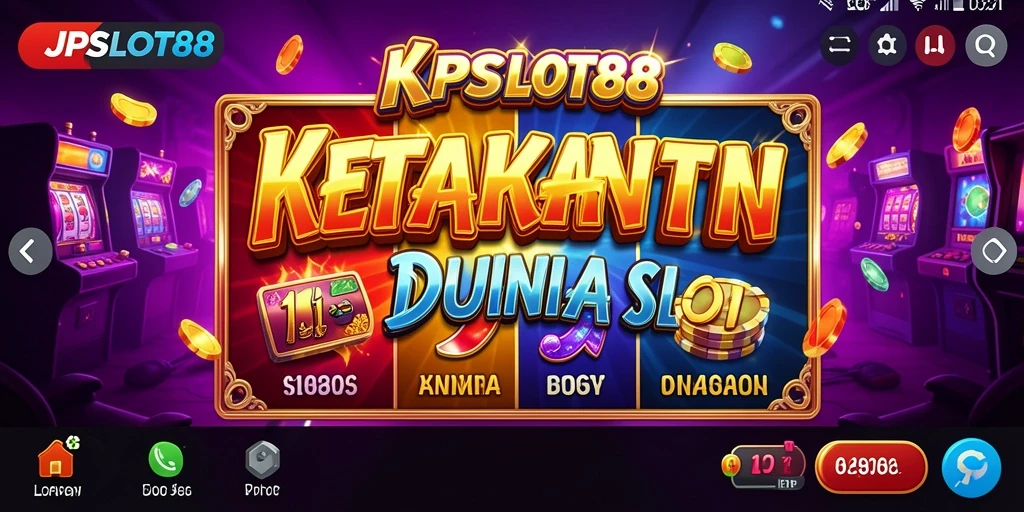 Tampilan gameplay menyeramkan di JPSLOT88 dengan simbol horor.