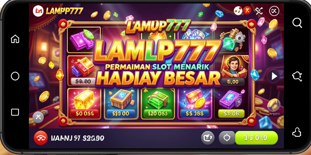 Tampilan menarik dari gameplay Slot di LAMPU777.
