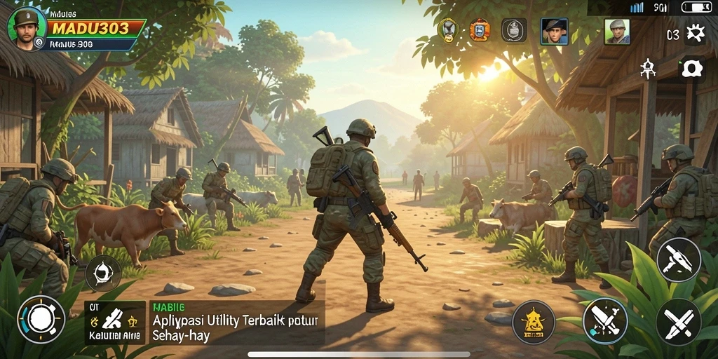 Screenshot utama MADU303 menampilkan antarmuka aplikasi Utility yang intuitif.
