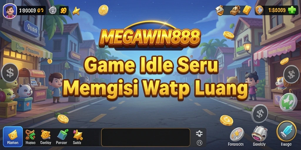 Tampilan gameplay MEGAWIN888 yang menarik dan penuh warna.