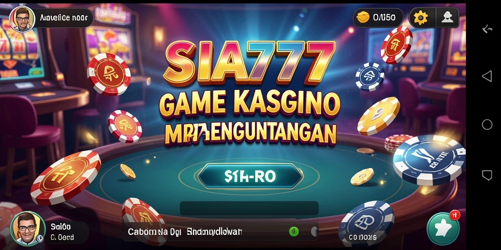 Tampilan gameplay SIA777 yang menarik dan mengasyikkan.
