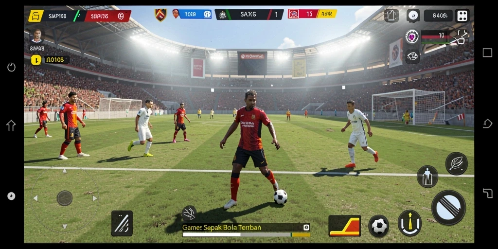 Tampilan menarik dari gameplay sepak bola SIAP108 yang mengasyikkan.