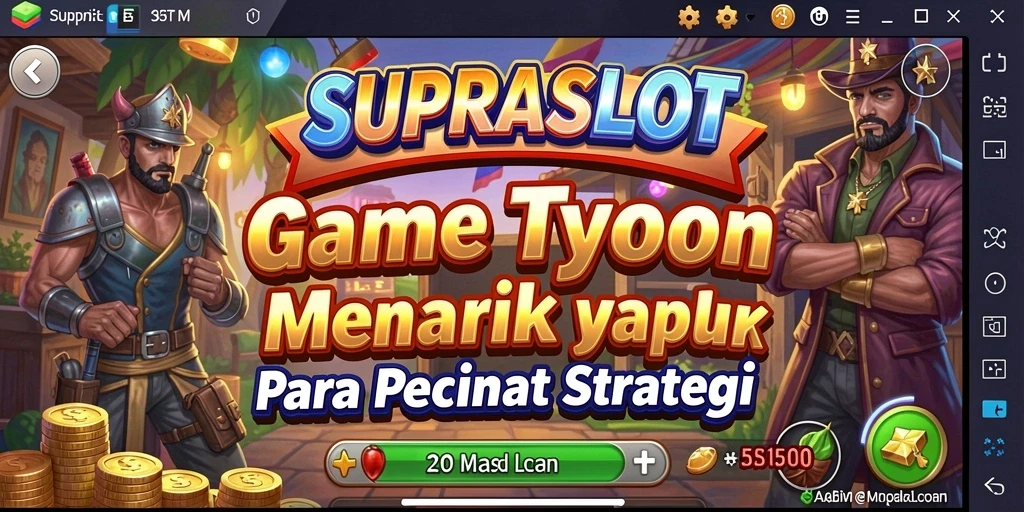 Tampilan menarik dari gameplay <strong>SUPRASLOT</strong> yang seru dan mendebarkan.